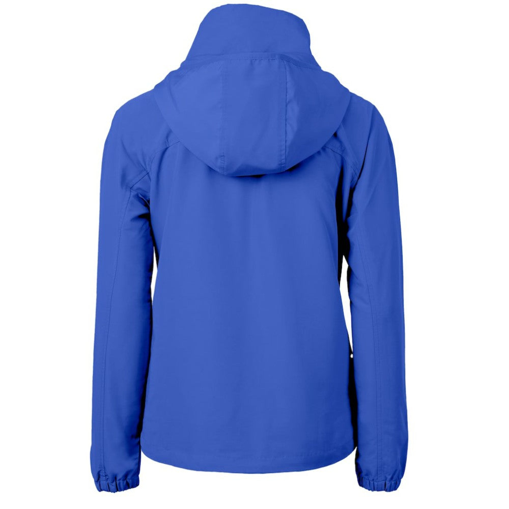 Los Angeles Dodgers Cutter & Buck Women's  Charter Eco Recycled Full-Zip Jacket Royal