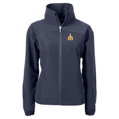 Seattle Mariners Cutter & Buck Women's  Charter Eco Recycled Full-Zip Jacket Navy