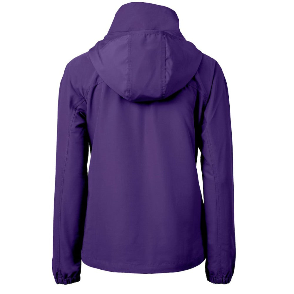 Arizona Diamondbacks Cutter & Buck Women's Charter Eco Recycled Full-Zip Jacket Purple