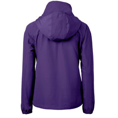 Arizona Diamondbacks Cutter & Buck Women's Charter Eco Recycled Full-Zip Jacket Purple