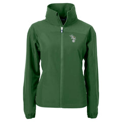 Athletics Cutter & Buck Women's Charter Eco Recycled Full-Zip Jacket Green
