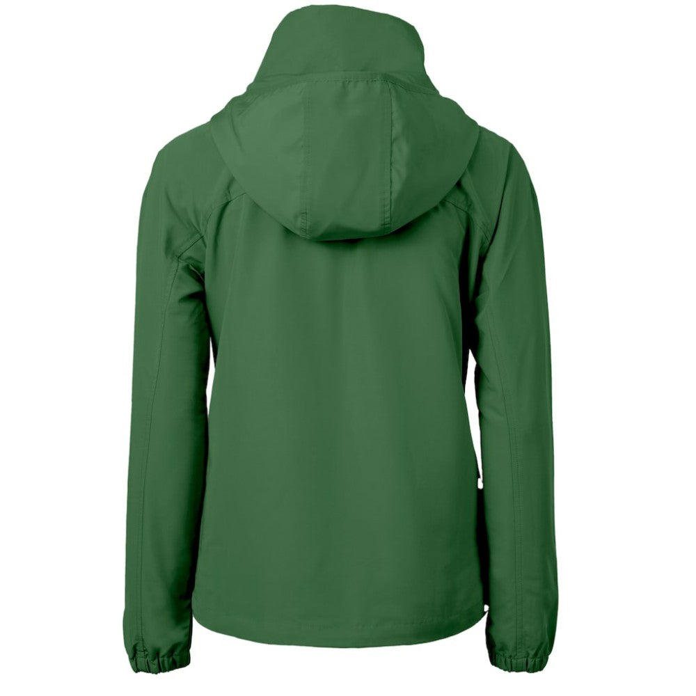 Athletics Cutter & Buck Women's Charter Eco Recycled Full-Zip Jacket Green