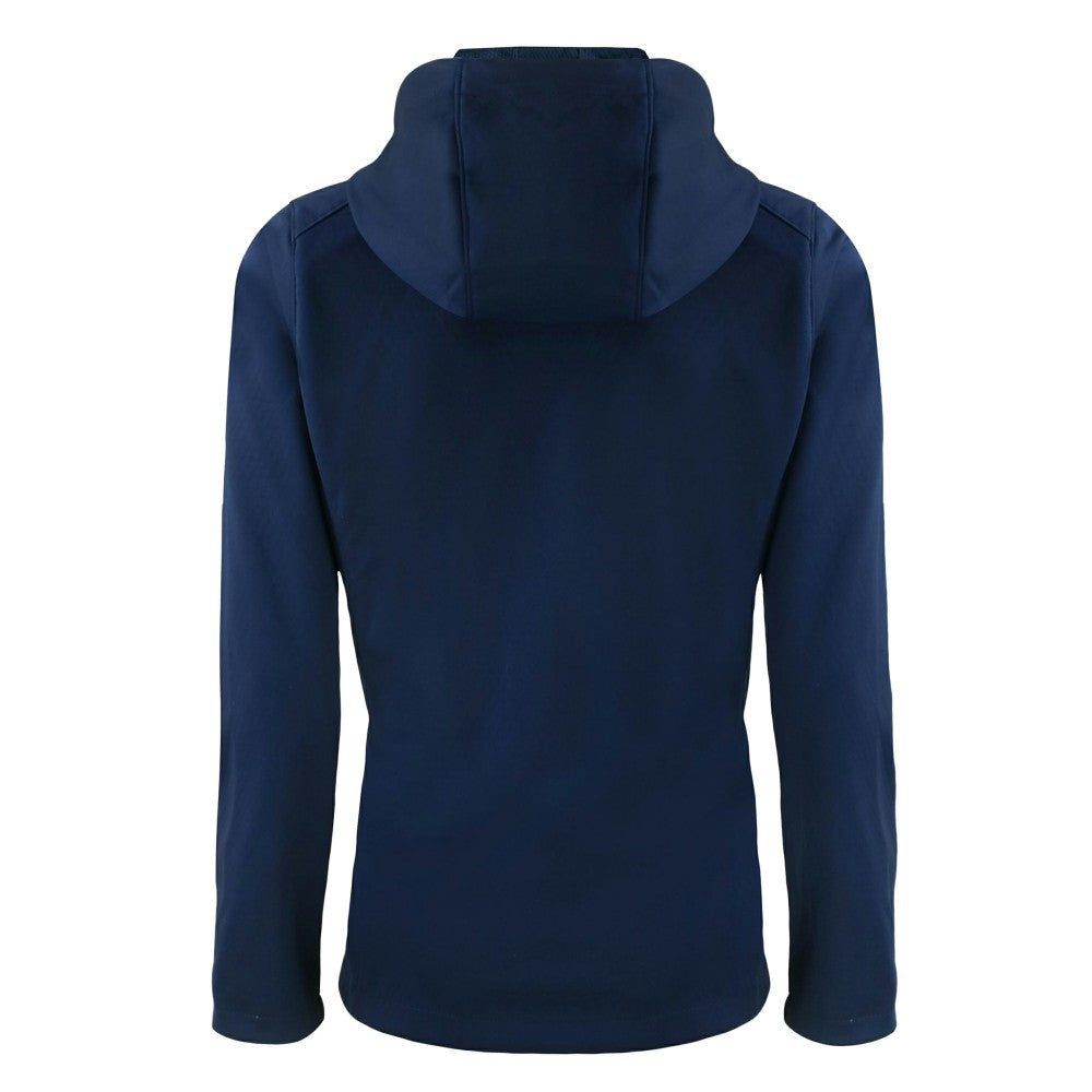 Los Angeles Dodgers Cutter & Buck Women's Evoke Eco Softshell Recycled Full-Zip Jacket Navy