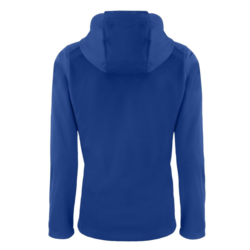 Los Angeles Dodgers Cutter & Buck Women's Evoke Eco Softshell Recycled Full-Zip Jacket Royal