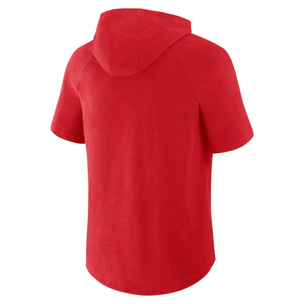 St. Louis Cardinals Clubhouse Optimal Play Raglan Hoodie T-Shirt Red