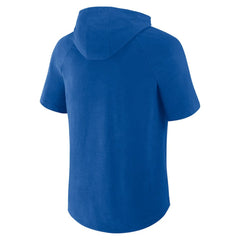 Chicago Cubs Clubhouse Optimal Play Raglan Hoodie T-Shirt Royal