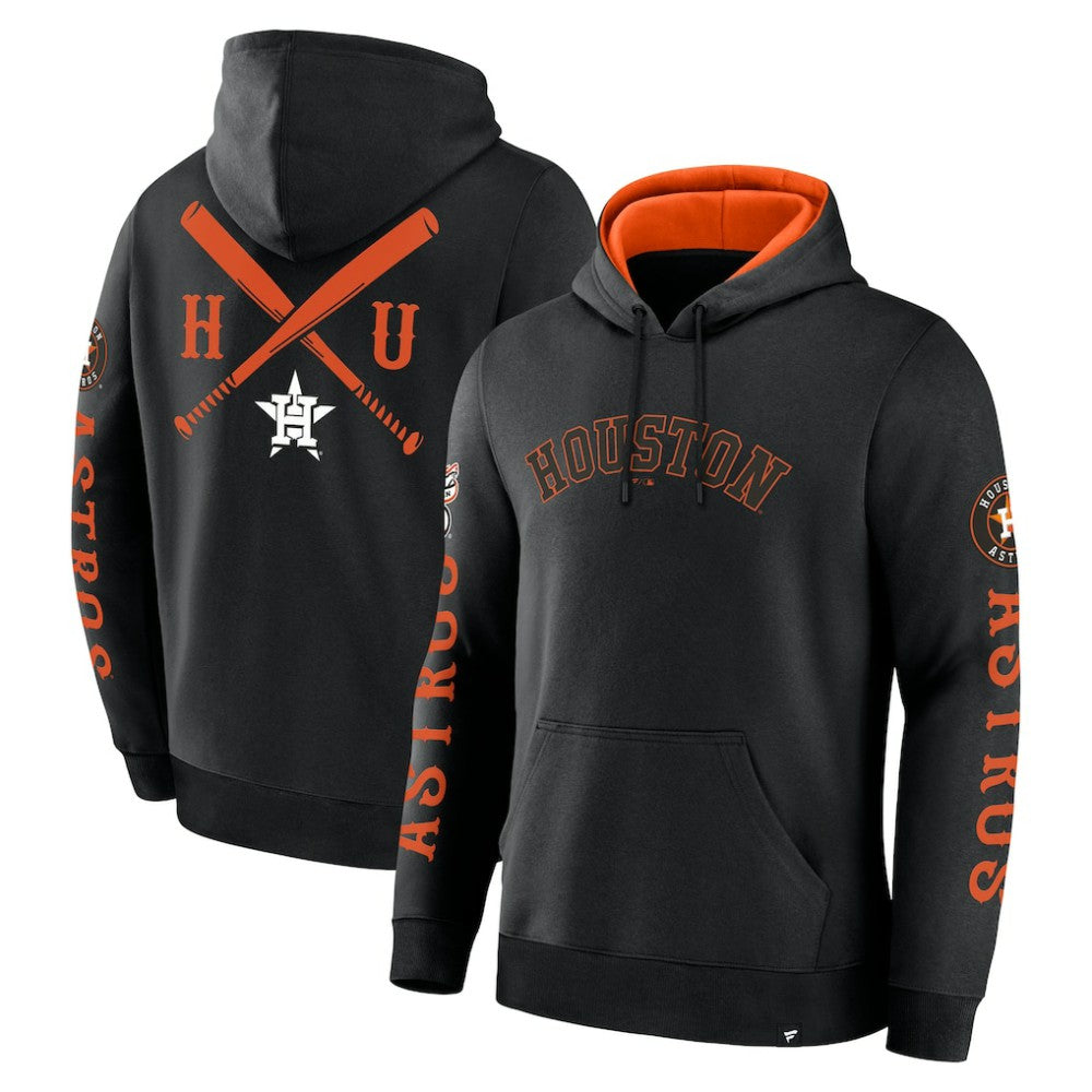 Houston Astros Big City Legacy Fleece Pullover Hoodie Black