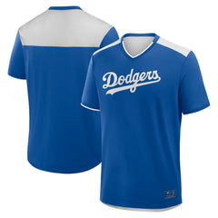 Los Angeles Dodgers Walk Off V-Neck T-Shirt Royal
