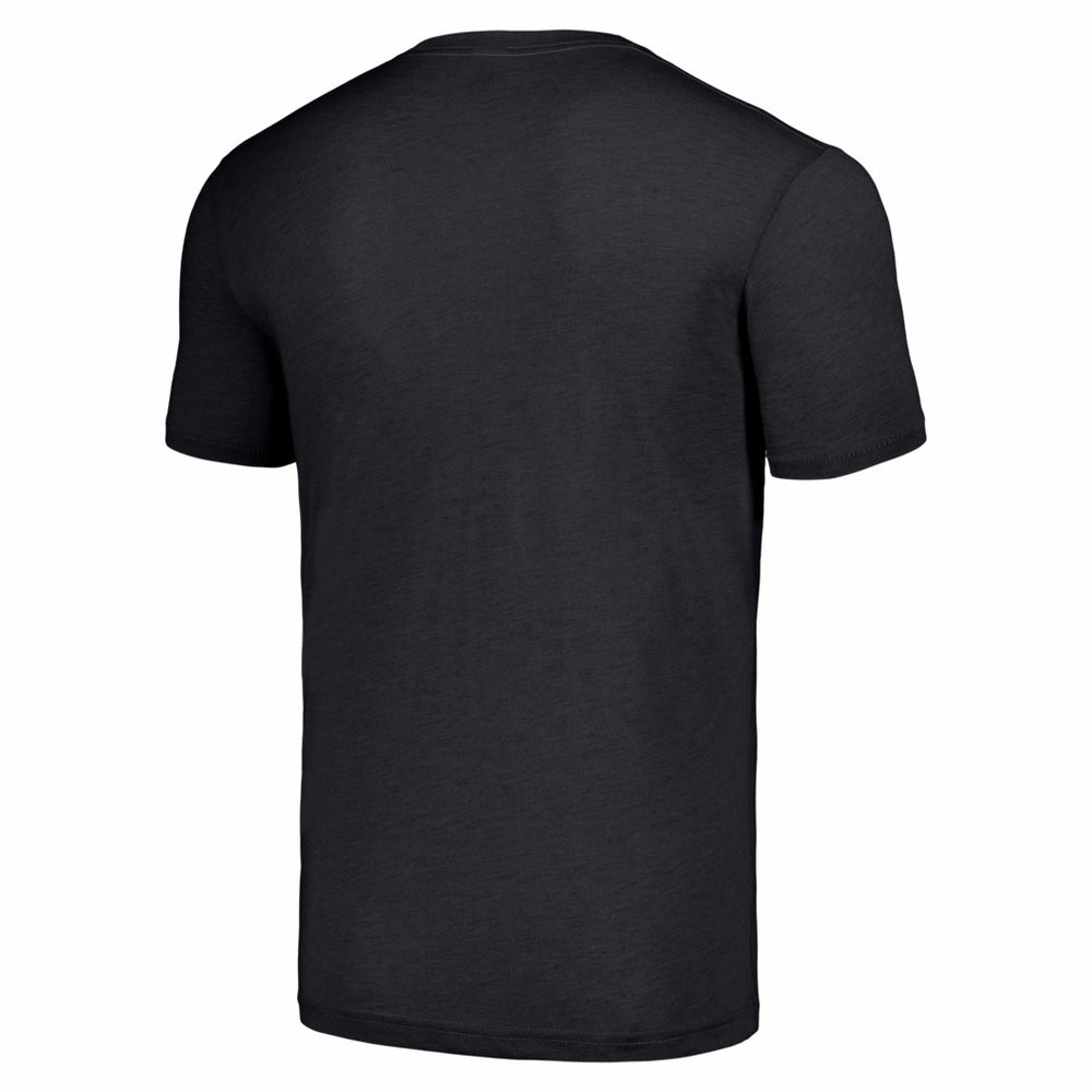 Jerome Bettis Pittsburgh Steelers Homage Caricature Retired Player Tri-Blend T-Shirt - Charcoal cheap