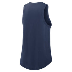 Cleveland Guardians Women's Legacy Icon High Neck Dri-FIT Tank Top Navy