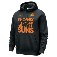 Phoenix Suns Courtside Club Pullover Hoodie - Black for sale