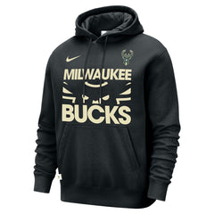 Milwaukee Bucks Courtside Club Pullover Hoodie - Black cheap