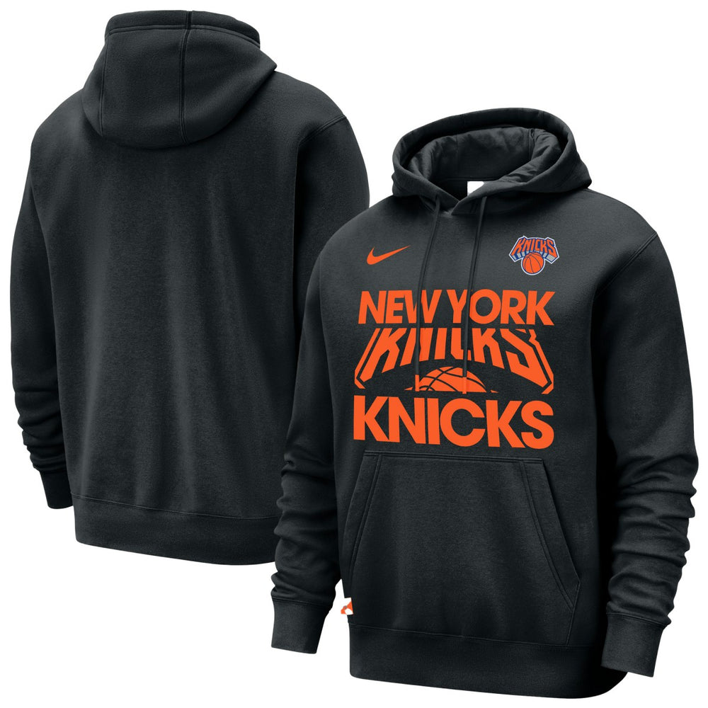 New York Knicks Courtside Club Pullover Hoodie - Black online