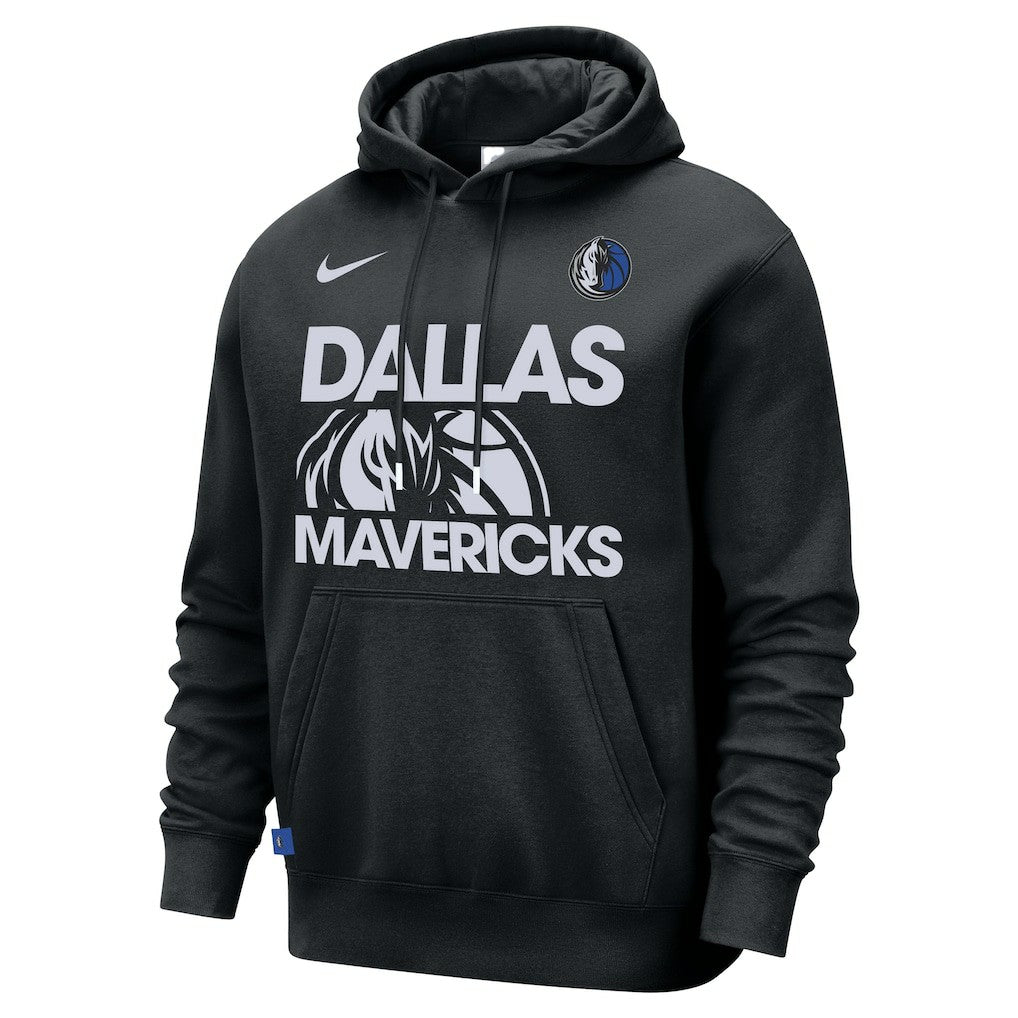 Dallas Mavericks Courtside Club Pullover Hoodie sale - Black outlet