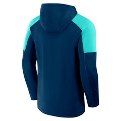 Seattle Kraken Fanatics Meta Game Transitional Pullover Hoodie - Deep Sea Blue Hoodies