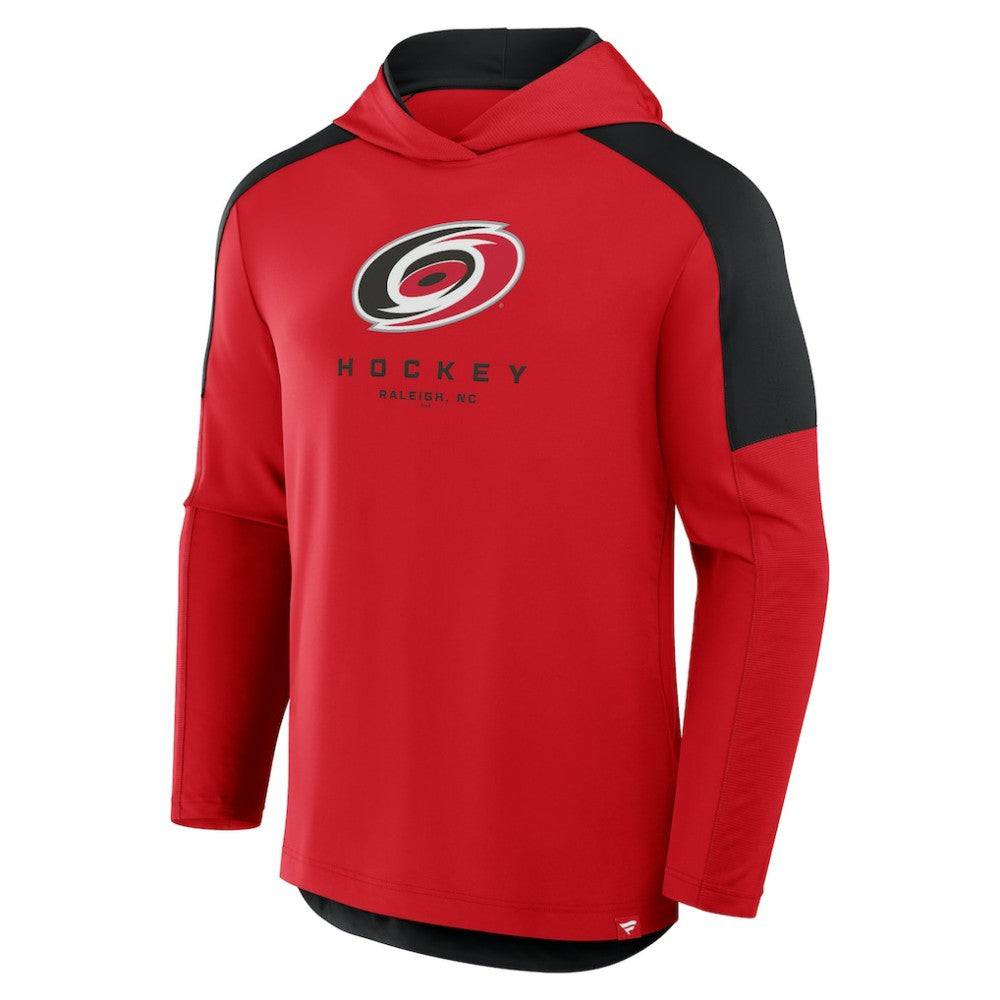 Carolina Hurricanes Fanatics Meta Game Transitional Pullover Hoodie - Red Hoodies