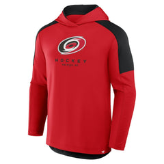 Carolina Hurricanes Fanatics Meta Game Transitional Pullover Hoodie - Red Hoodies