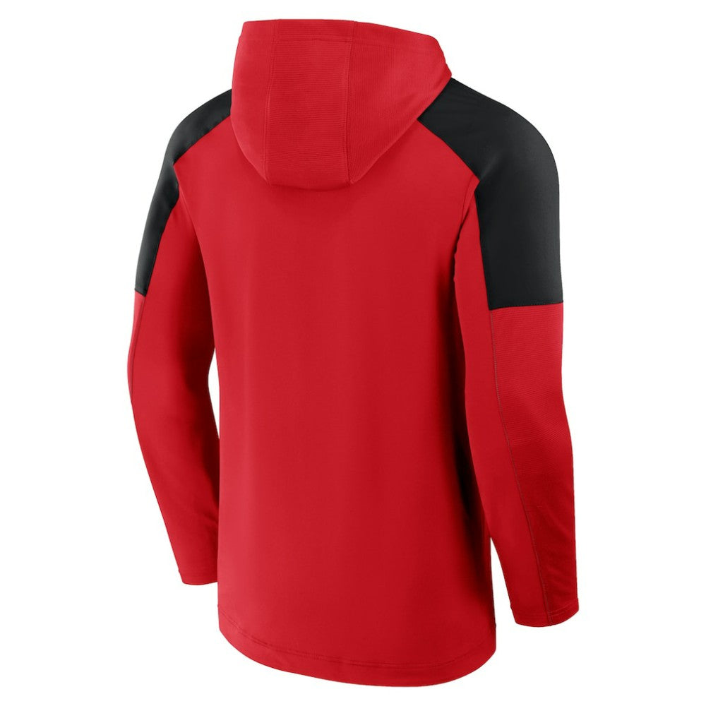 Carolina Hurricanes Fanatics Meta Game Transitional Pullover Hoodie - Red Hoodies