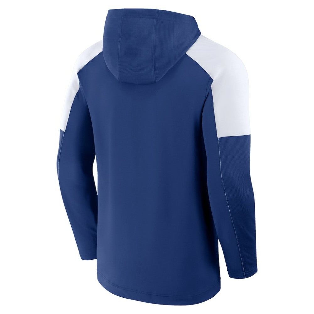 Toronto Maple Leafs Fanatics Meta Game Transitional Pullover Hoodie - Blue Hoodies