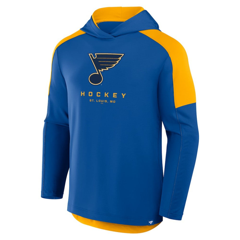 St. Louis Blues Fanatics Meta Game Transitional Pullover Hoodie - Royal Hoodies