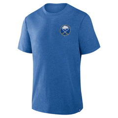 Buffalo Sabres Fanatics Fan Lanes Tri-Blend T-Shirt - Heather Royal T-shirts