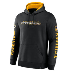Nashville Predators Fanatics Big City Legacy Fleece Pullover Hoodie - Black Hoodies