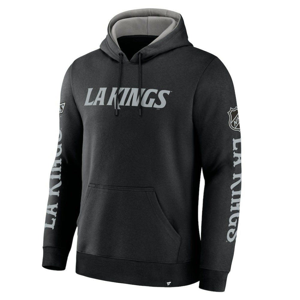Los Angeles Kings Fanatics Big City Legacy Fleece Pullover Hoodie - Black Hoodies