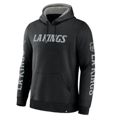 Los Angeles Kings Fanatics Big City Legacy Fleece Pullover Hoodie - Black Hoodies
