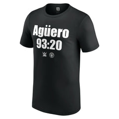 "Stone Cold" Steve Austin WWE x Manchester City Aguero 93:20 T-Shirt - Black shop