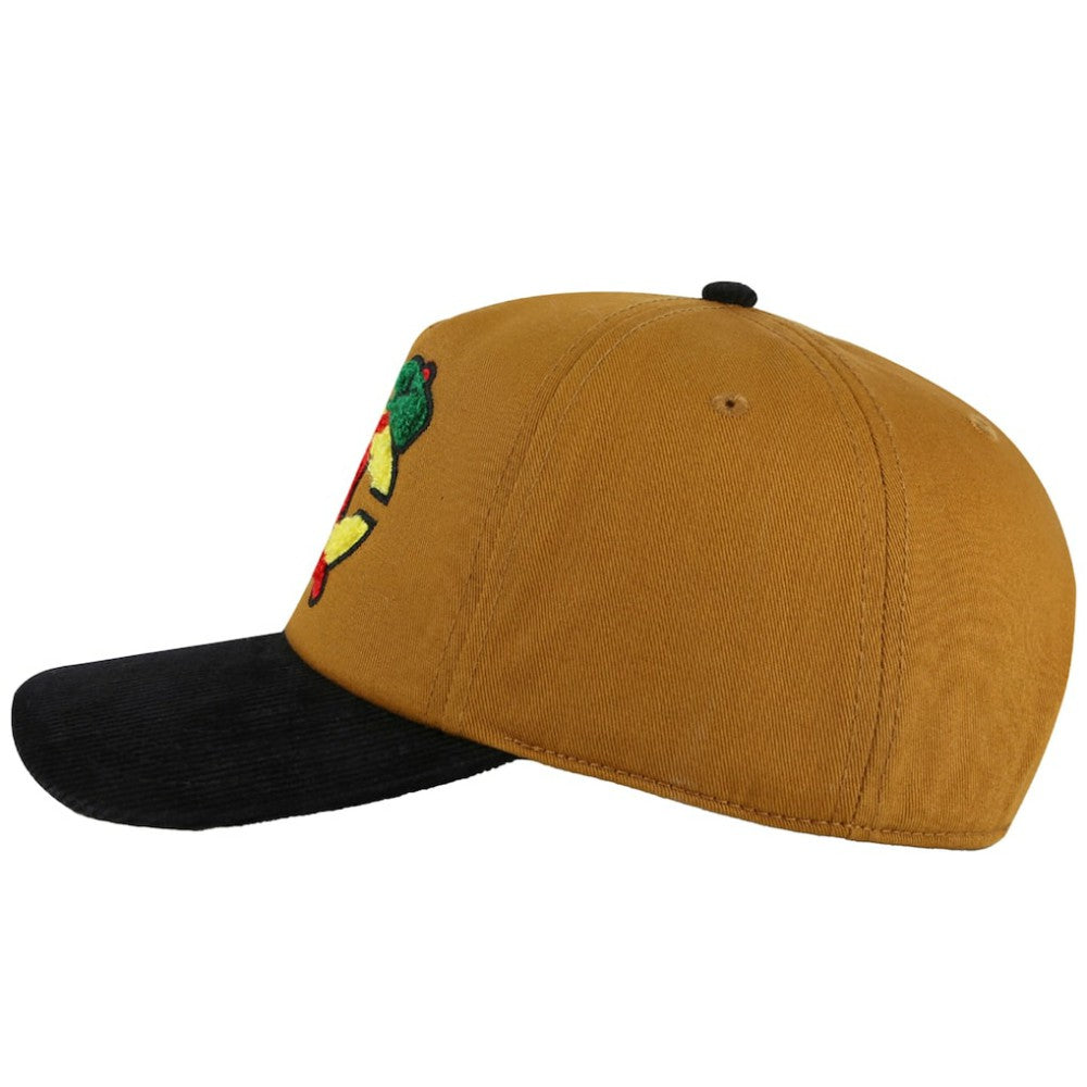 Chicago Blackhawks American Needle Burnett Adjustable Hat - Tan/Black Hats