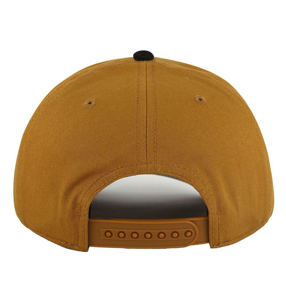 Chicago Blackhawks American Needle Burnett Adjustable Hat - Tan/Black Hats