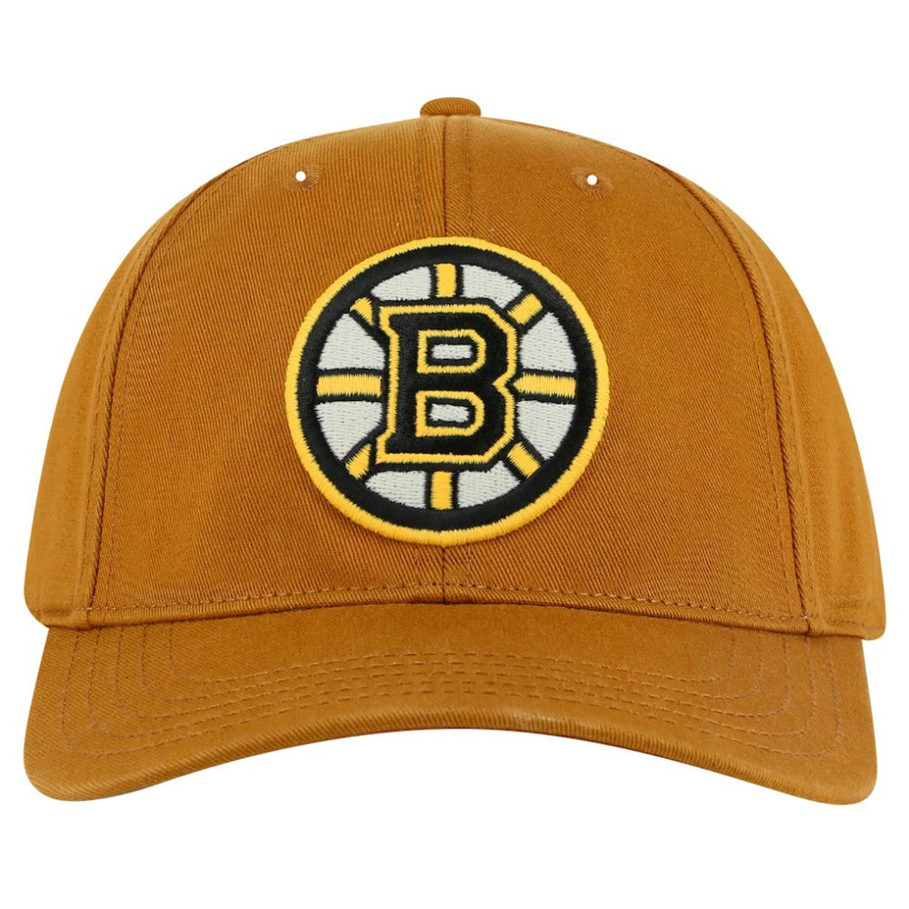 Boston Bruins American Needle Hepcat Washed Twill Adjustable Hat - Tan Hats