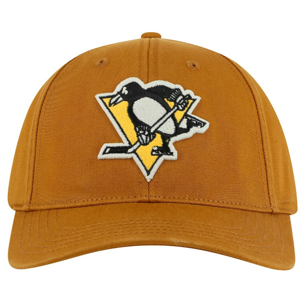 Pittsburgh Penguins American Needle Hepcat Washed Twill Adjustable Hat - Tan Hats
