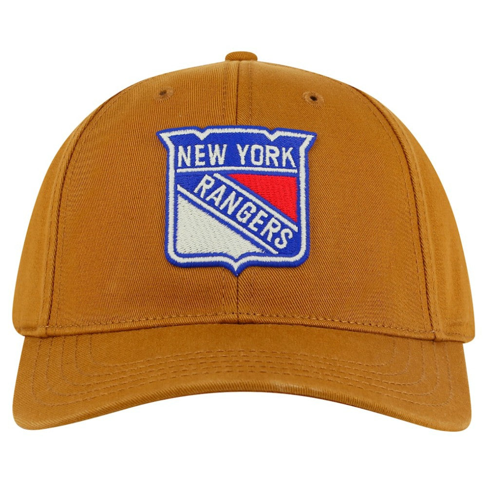 New York Rangers American Needle Hepcat Washed Twill Adjustable Hat - Tan Hats