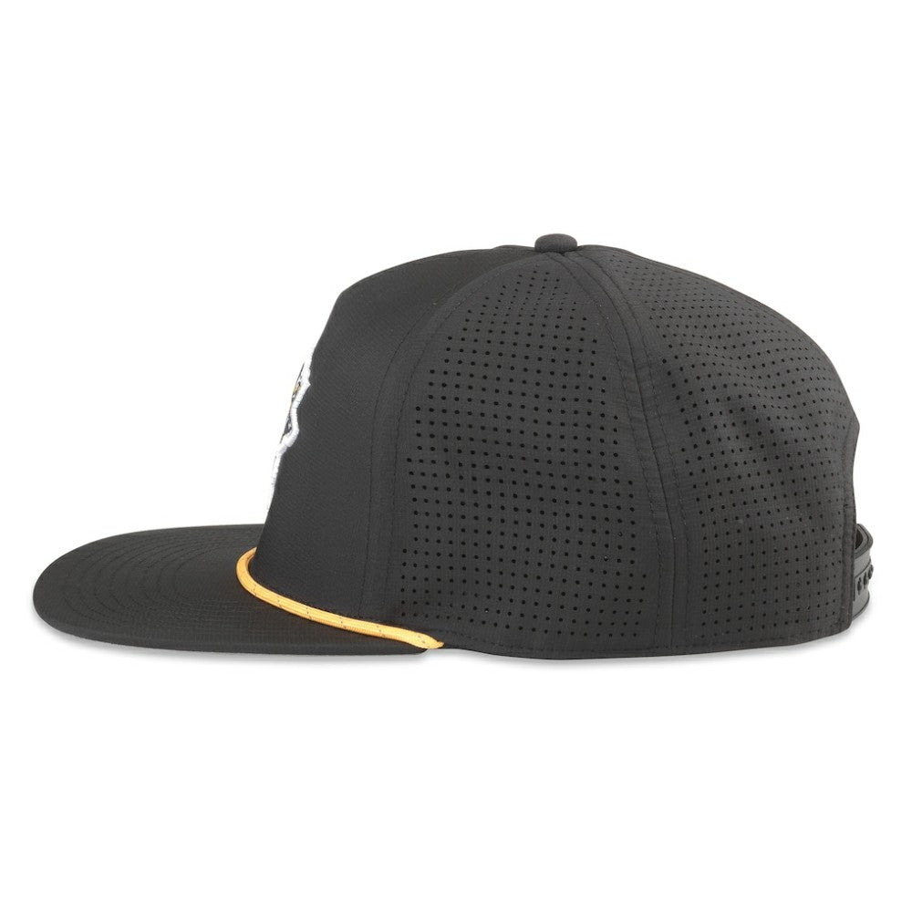 Pittsburgh Penguins American Needle Buxton Pro Tech Adjustable Hat - Black Hats