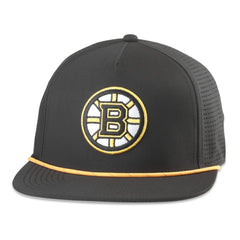 Boston Bruins American Needle Buxton Pro Tech Adjustable Hat - Black Hats
