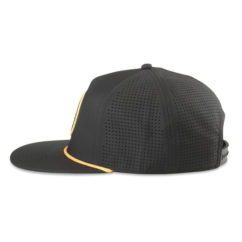 Boston Bruins American Needle Buxton Pro Tech Adjustable Hat - Black Hats