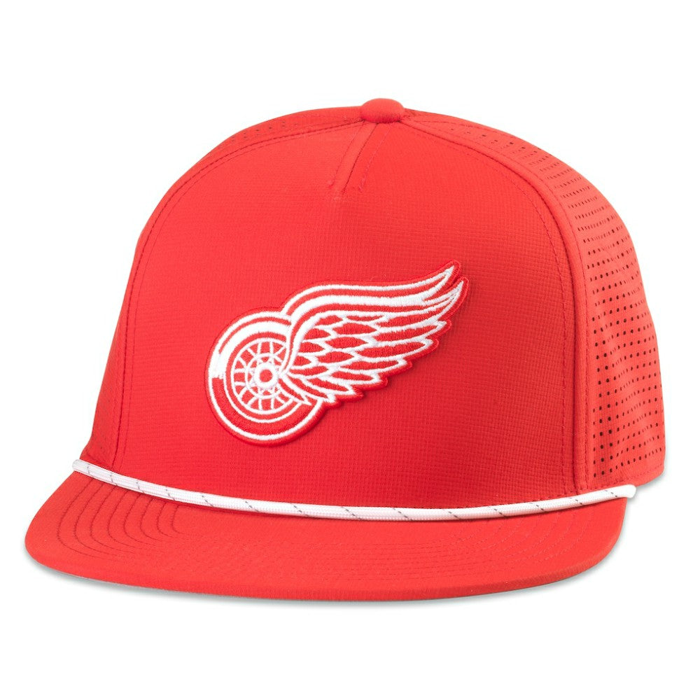Detroit Red Wings American Needle Buxton Pro Tech Adjustable Hat - Red Hats