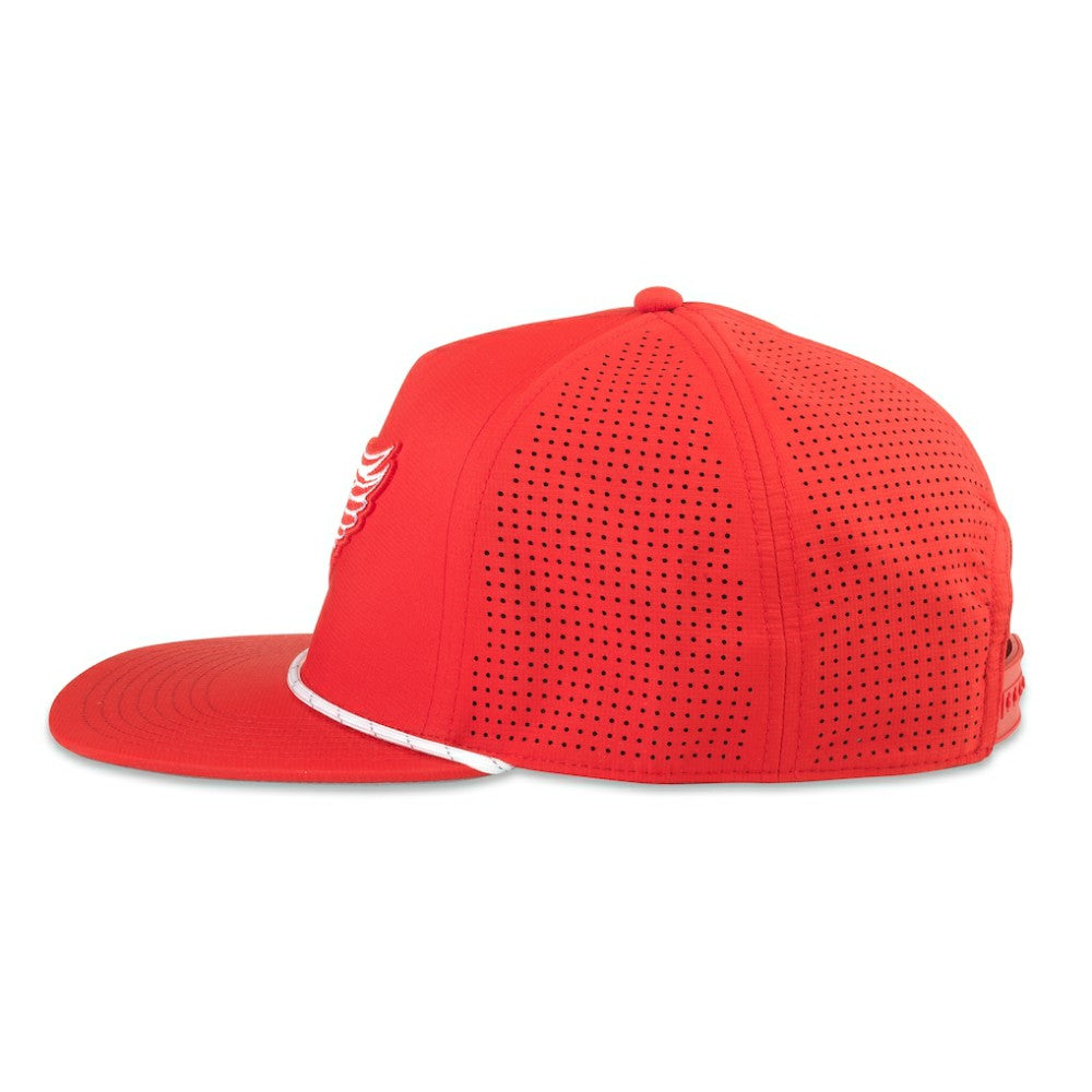 Detroit Red Wings American Needle Buxton Pro Tech Adjustable Hat - Red Hats