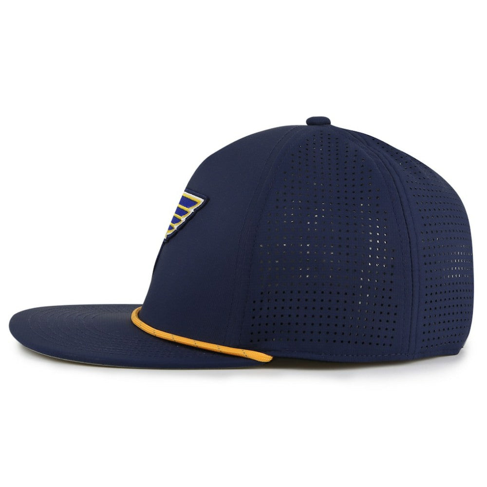 St. Louis Blues American Needle Buxton Pro Tech Adjustable Hat - Navy Hats