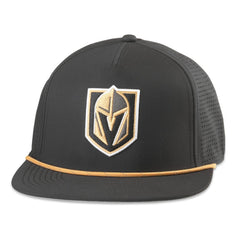 Vegas Golden Knights American Needle Buxton Pro Tech Adjustable Hat - Black Hats