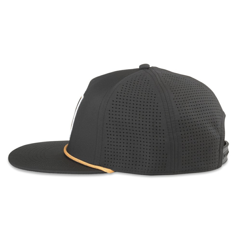 Vegas Golden Knights American Needle Buxton Pro Tech Adjustable Hat - Black Hats