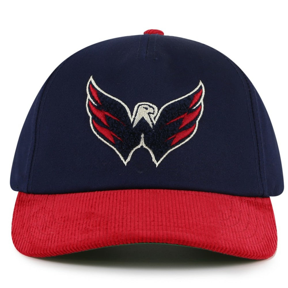 Washington Capitals American Needle Burnett Adjustable Hat - Navy/Red Hats