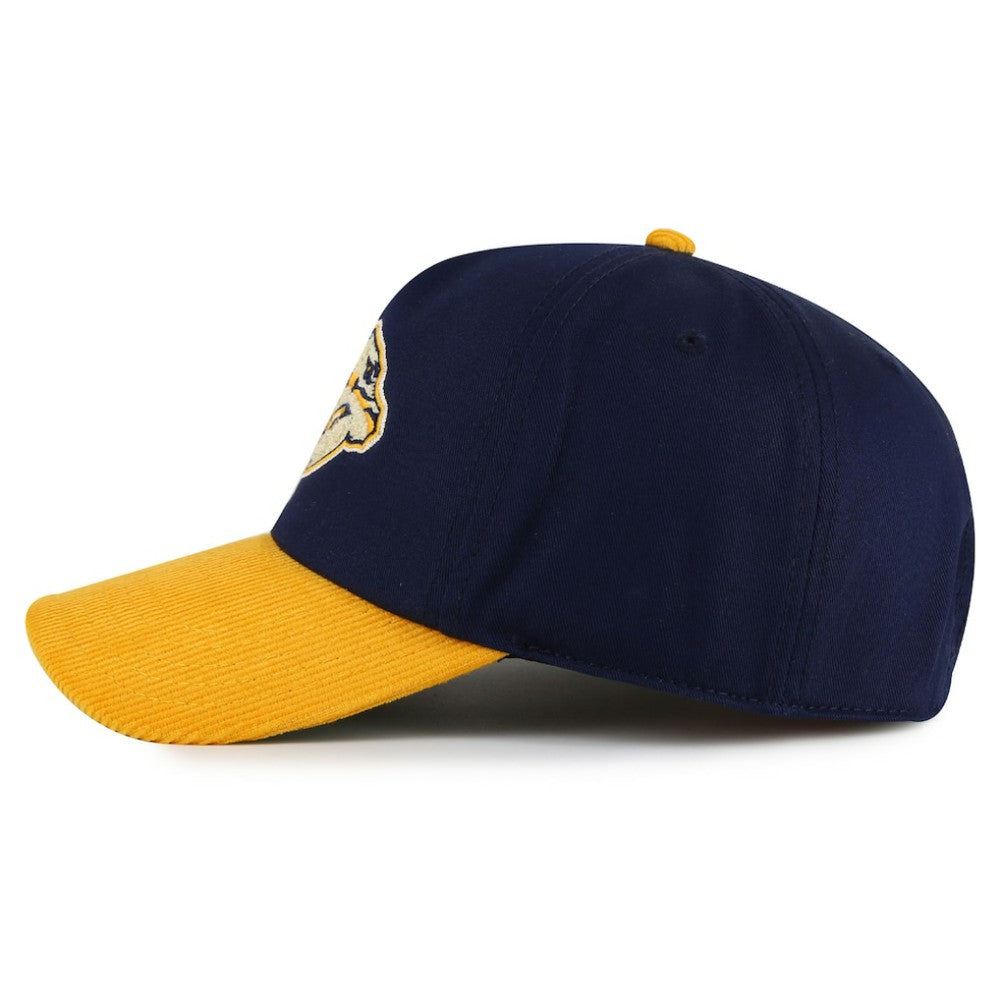 Nashville Predators American Needle Burnett Adjustable Hat - Navy/Gold Hats