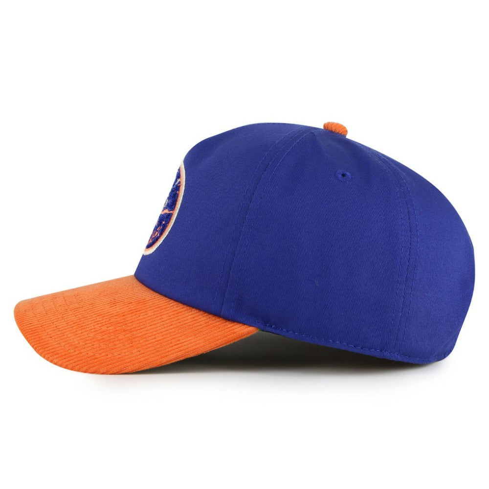 New York Islanders American Needle Burnett Adjustable Hat - Royal/Orange Hats