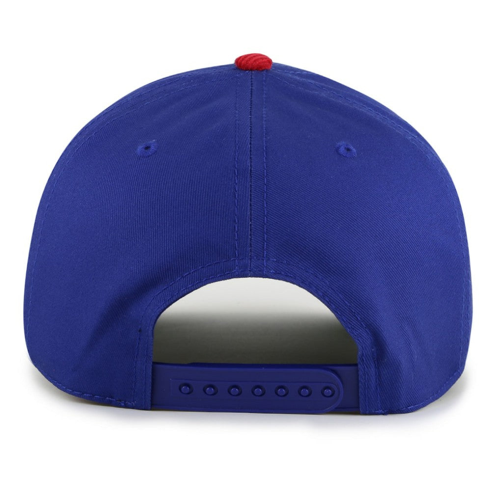 New York Rangers American Needle Burnett Adjustable Hat - Blue/Red Hats