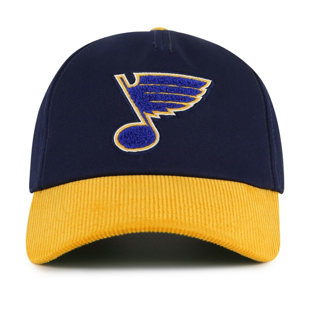 St. Louis Blues American Needle Burnett Adjustable Hat - Navy/Gold Hats