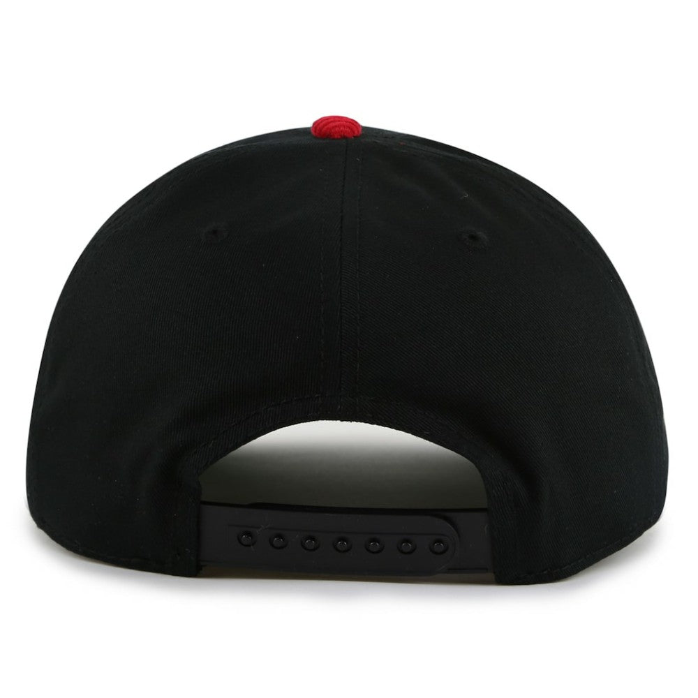 Detroit Red Wings American Needle Burnett Adjustable Hat - Black/Red Hats
