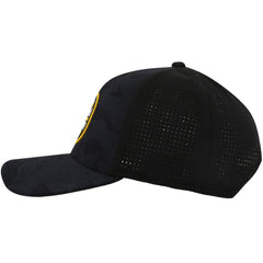 Boston Bruins American Needle Valin Camo Super Tech Vented Adjustable Hat - Black Hats
