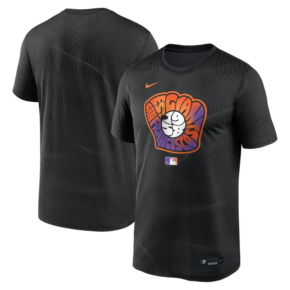 San Francisco Giants Authentic Collection City Connect Velocity Dri-FIT T-Shirt Black
